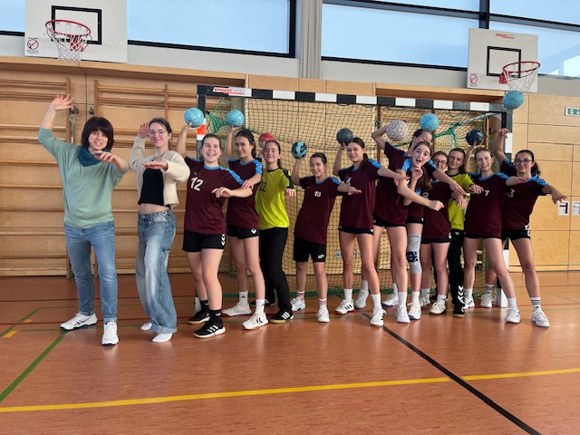 großen Handballmädels 