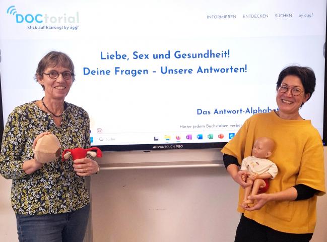 Ärztinnen der ÄGGF bei uns am CJT
