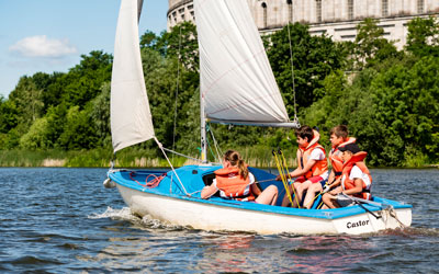 Segeln am Dutzendteich