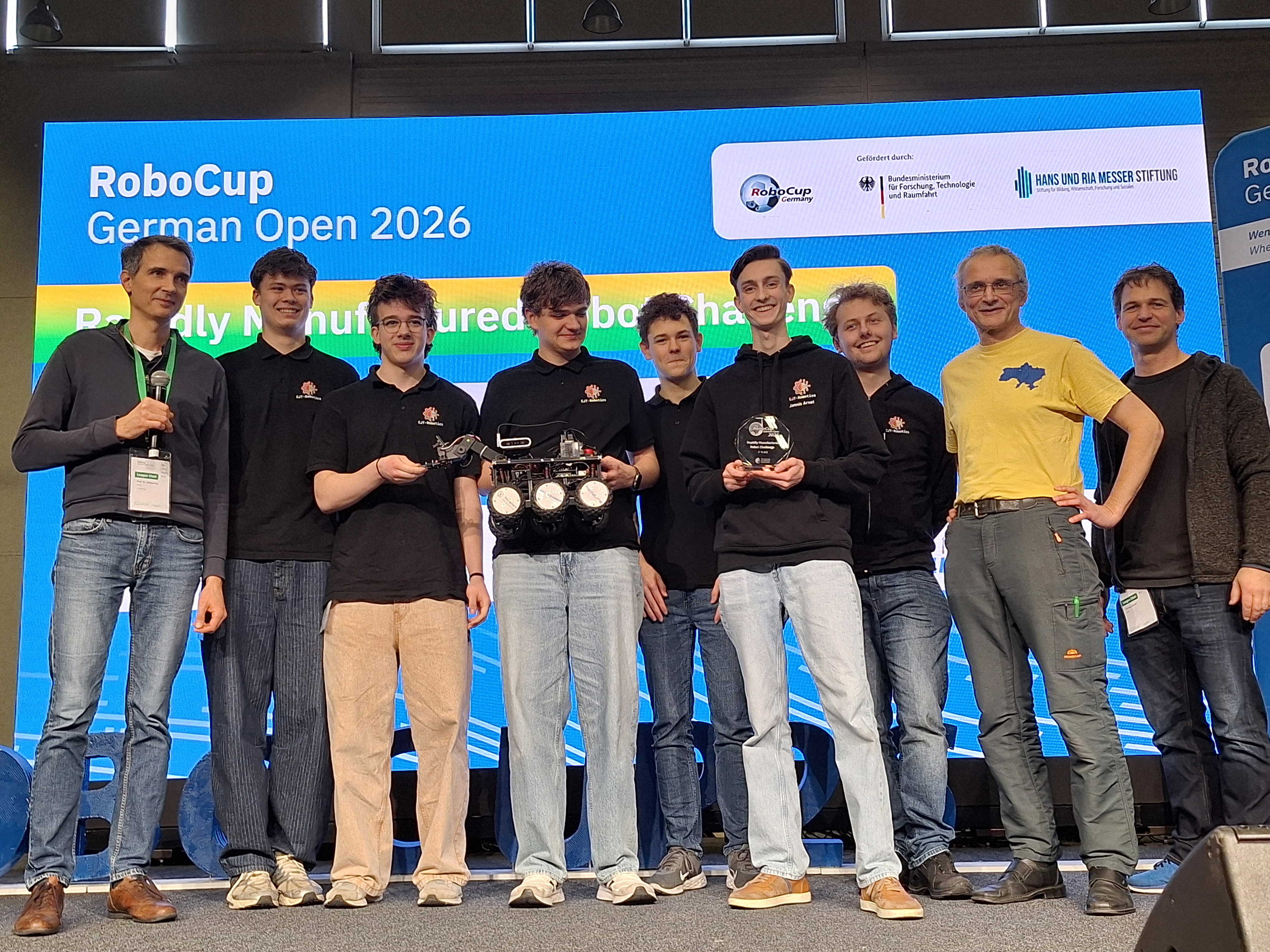 Siegerehrung der CJT-Europameister