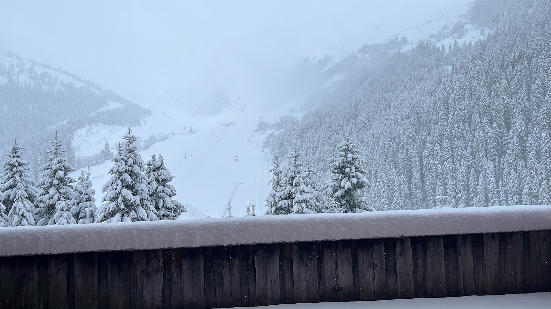 Wetterumschwung und 50 cm Neuschnee. 