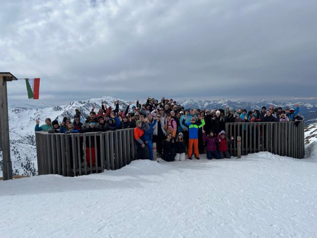 Gruppenbild Skilager 2026