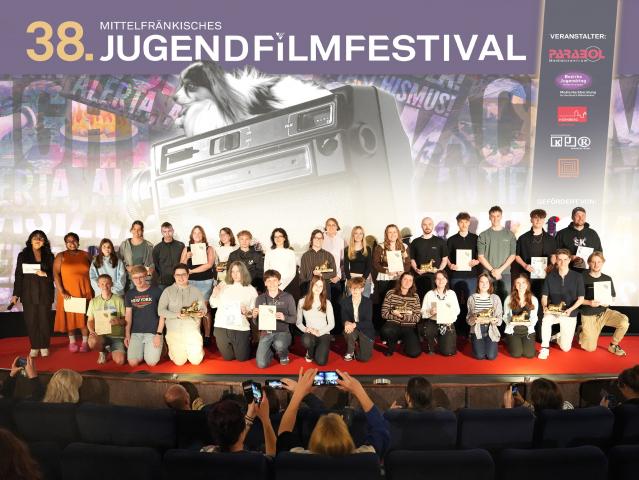 Preisträger des 38. Mittelfränkischen Jugendfilmfestivals.