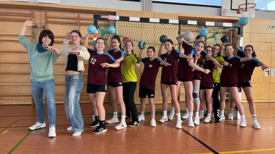großen Handballmädels