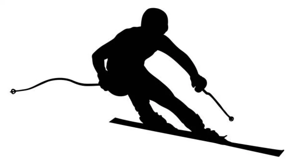 Skifahrer Symbolbild